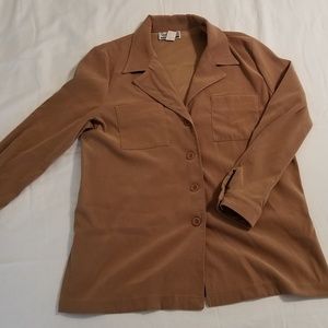 Vintage camel colored jacket size 16